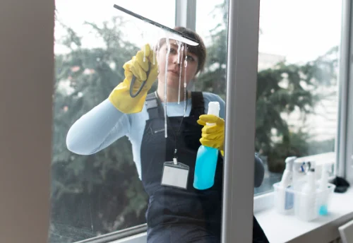 Nettoyage de vitres intérieures et extérieures à Neau